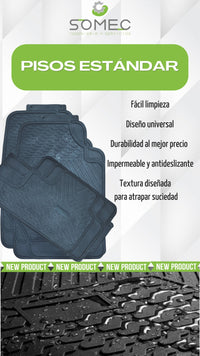 CUBRE PISO ESTÁNDAR PVC 3PCS